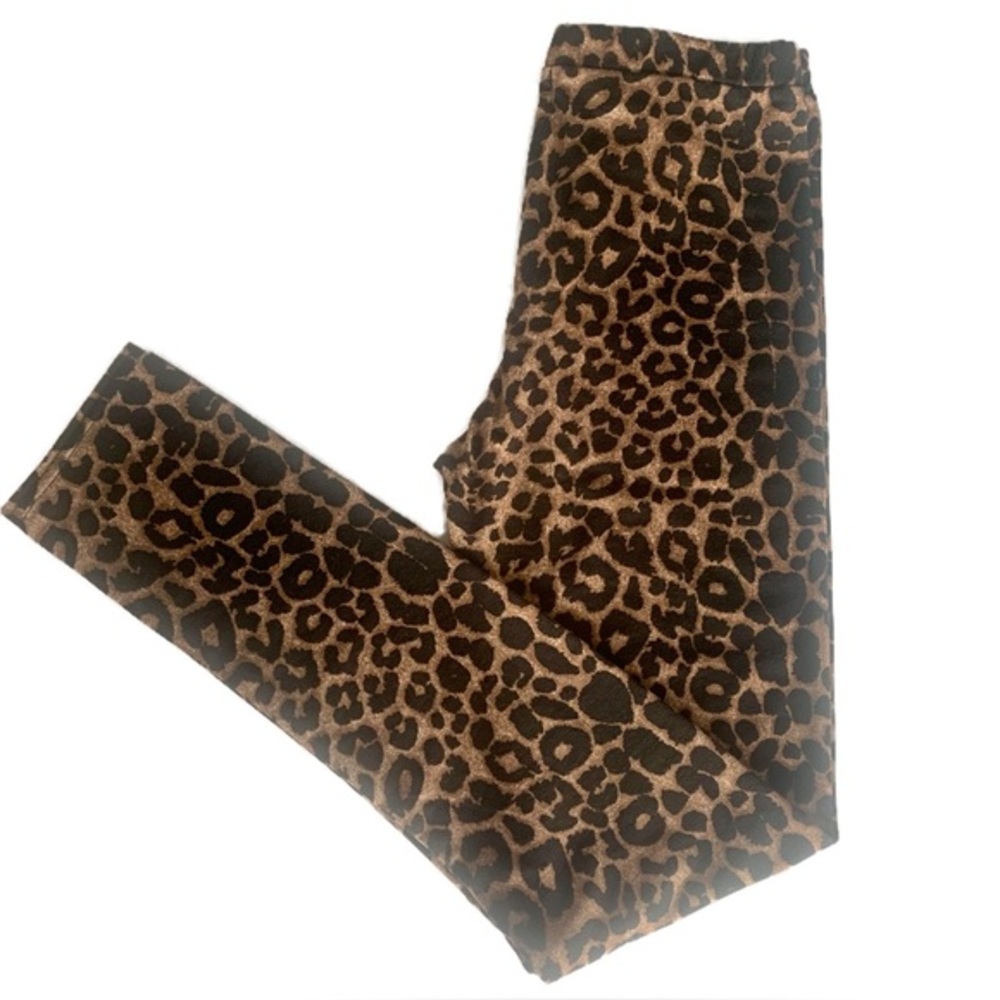 PrettyLittleThing Animal Print Leggings Size 8